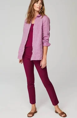 Everyday Linen Button-Front Shirt | Jjill