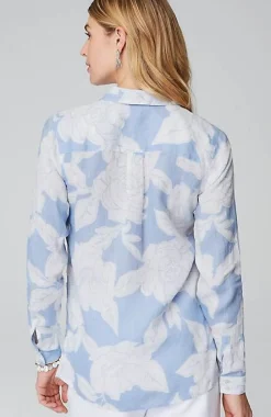Everyday Linen Button-Front Shirt | Jjill