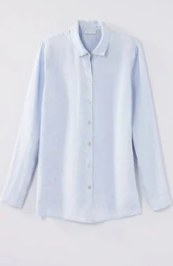 Everyday Linen Button-Front Shirt | Jjill
