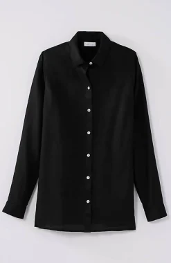 Everyday Linen Button-Front Shirt | Jjill