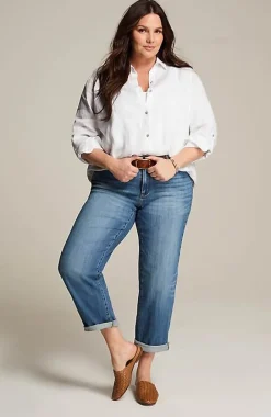 Everyday Linen Button-Front Shirt | Jjill