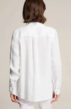 Everyday Linen Button-Front Shirt | Jjill