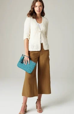 Exaggerated Wide-Leg Crops | Jjill