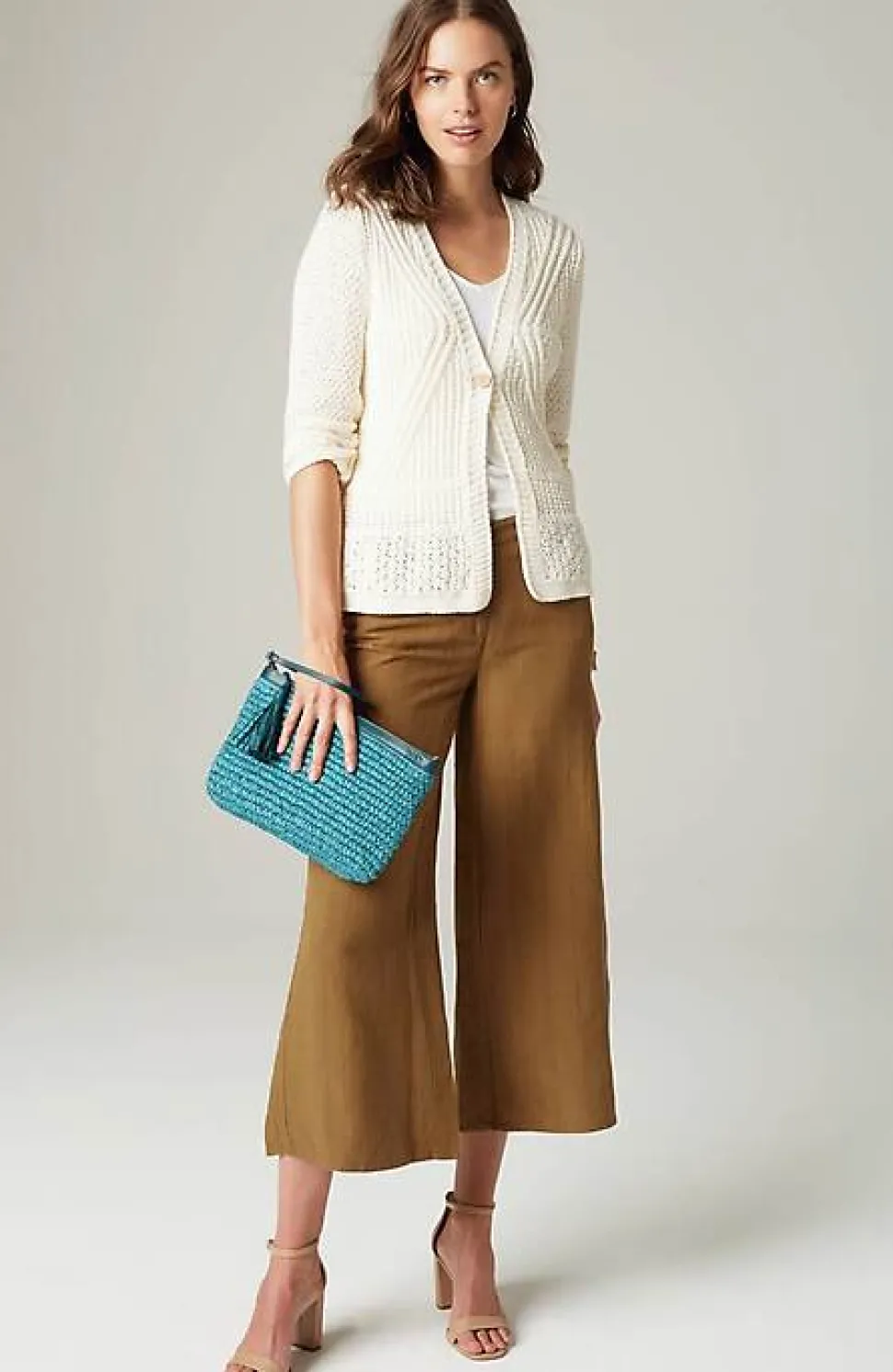 Exaggerated Wide-Leg Crops | Jjill