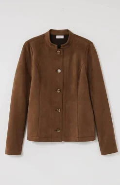 Faux-Suede Jacket | Jjill