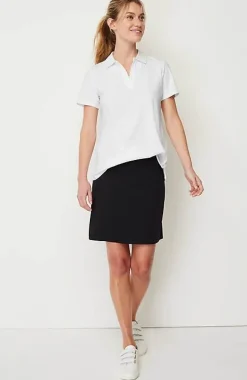 Fit Cotton-Stretch Polo Shirt | Jjill