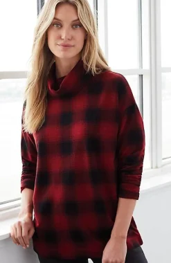 Fit Cowl-Neck Pullover | Jjill