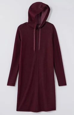 Fit Double-Knit Hooded Dress | Jjill