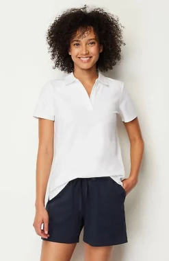 Fit Drawstring-Waist Knit Shorts | Jjill