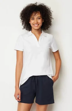 Fit Drawstring-Waist Knit Shorts | Jjill