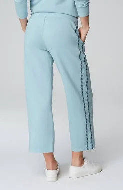 Fit French Terry Embroidered Crops | Jjill