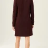 Fit French Terry Ombre-Embroidered Dress | Jjill