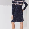 Fit French Terry Tie-Dyed Sweatshirt Dress | Jjill