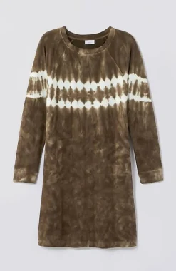 Fit French Terry Tie-Dyed Sweatshirt Dress | Jjill