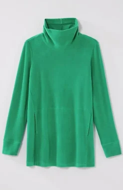 Fit Microfleece Turtleneck Tunic | Jjill