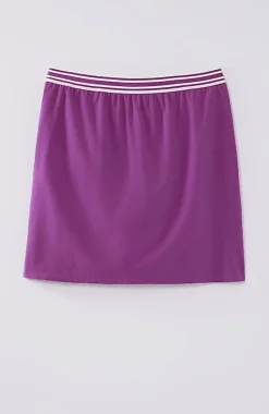 Fit On-The-Go Striped-Waistband Skort | Jjill