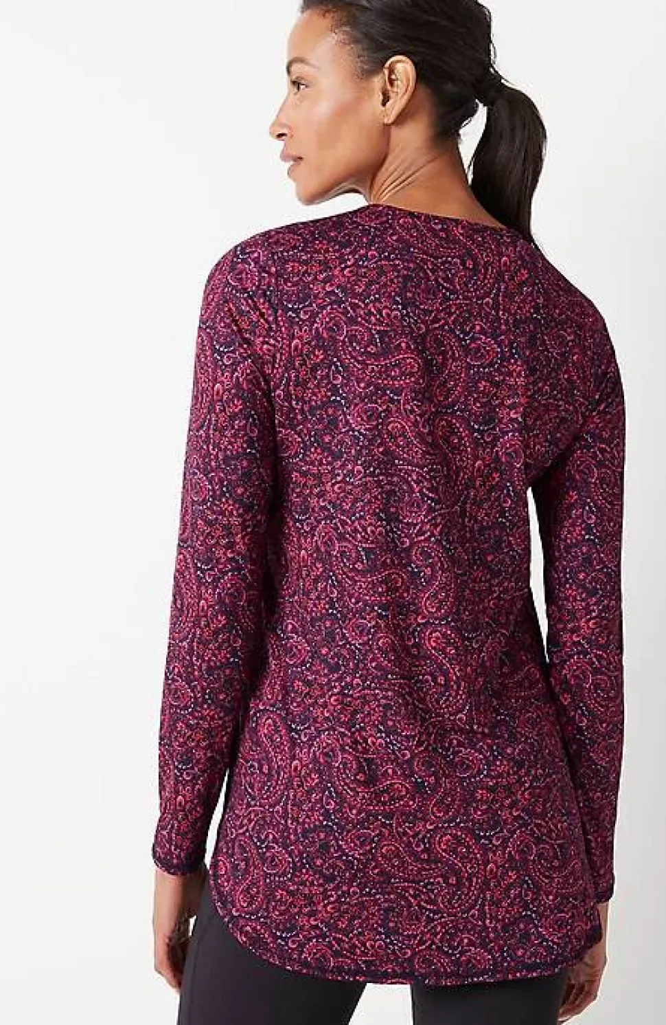 Fit Performance Long-Sleeve Tee | Jjill