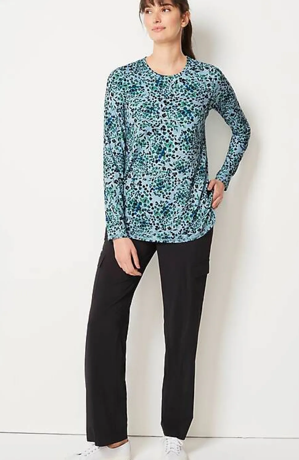 Fit Performance Long-Sleeve Tee | Jjill