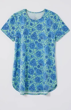 Fit Progress Pima-Stretch Shirttail Tee | Jjill