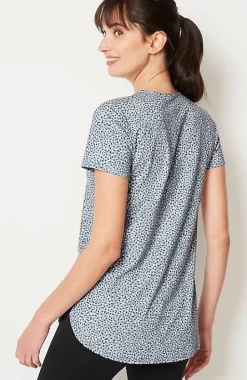 Fit Progress Pima-Stretch Shirttail Tee | Jjill