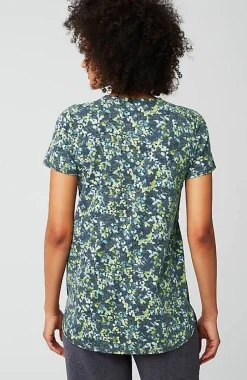Fit Progress Pima-Stretch Shirttail Tee | Jjill