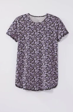 Fit Progress Pima-Stretch Shirttail Tee | Jjill