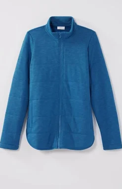 Fit Quilted Knit Jacket | Jjill