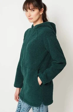 Fit Sherpa Hooded Jacket | Jjill