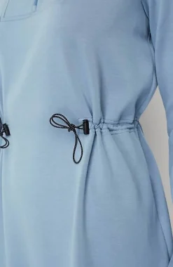 Fit Sleek Double-Knit Cinched-Waist Tunic | Jjill