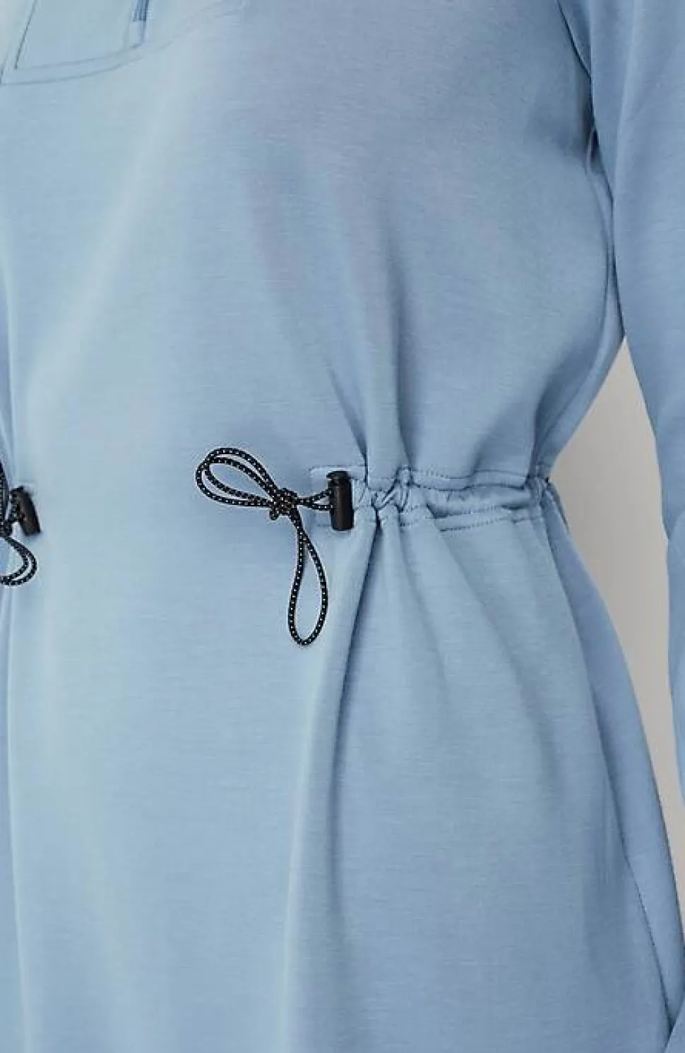 Fit Sleek Double-Knit Cinched-Waist Tunic | Jjill