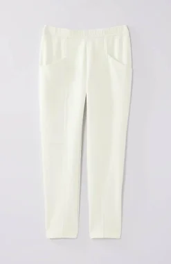 Fit Sleek Double-Knit Seamed Crops | Jjill