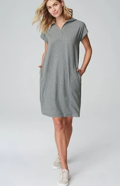 Fit Supreme-Stretch Hooded Dress | Jjill