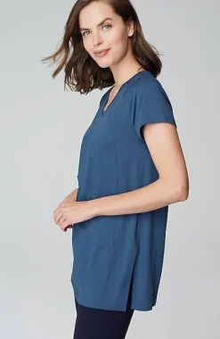 Fit Supreme-Stretch Seamed Tunic | Jjill