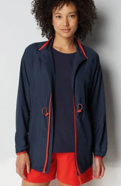 Fit Water-Repellent Zip Jacket | Jjill