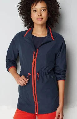 Fit Water-Repellent Zip Jacket | Jjill