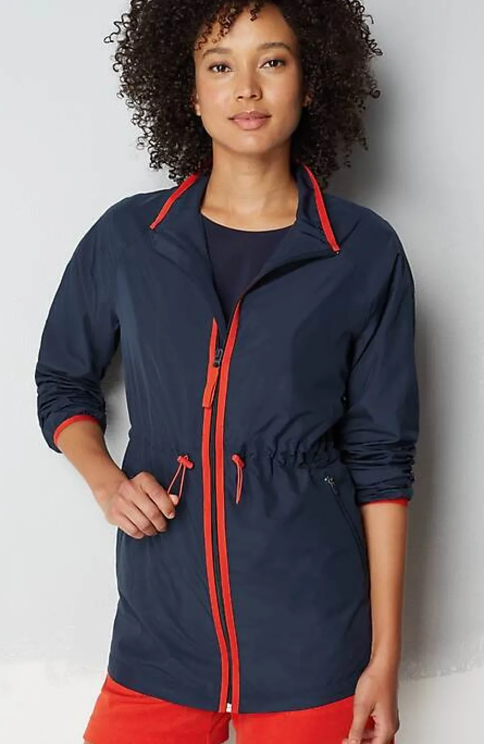 Fit Water-Repellent Zip Jacket | Jjill