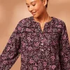Floral Corduroy Top | Jjill