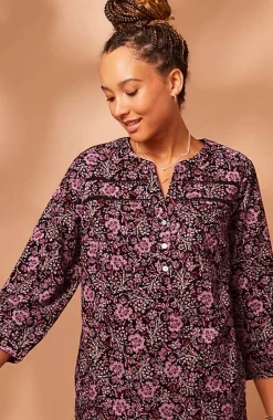Floral Corduroy Top | Jjill