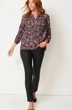 Floral Corduroy Top | Jjill