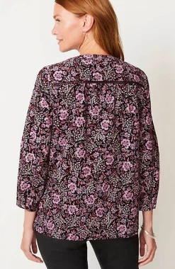Floral Corduroy Top | Jjill