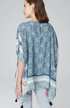 Floral Medallion Poncho | Jjill