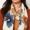 Floral Needle-Felt Scarf | Jjill
