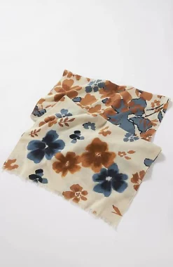 Floral Needle-Felt Scarf | Jjill