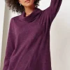 French Terry Cowl-Neck Tunic | Jjill