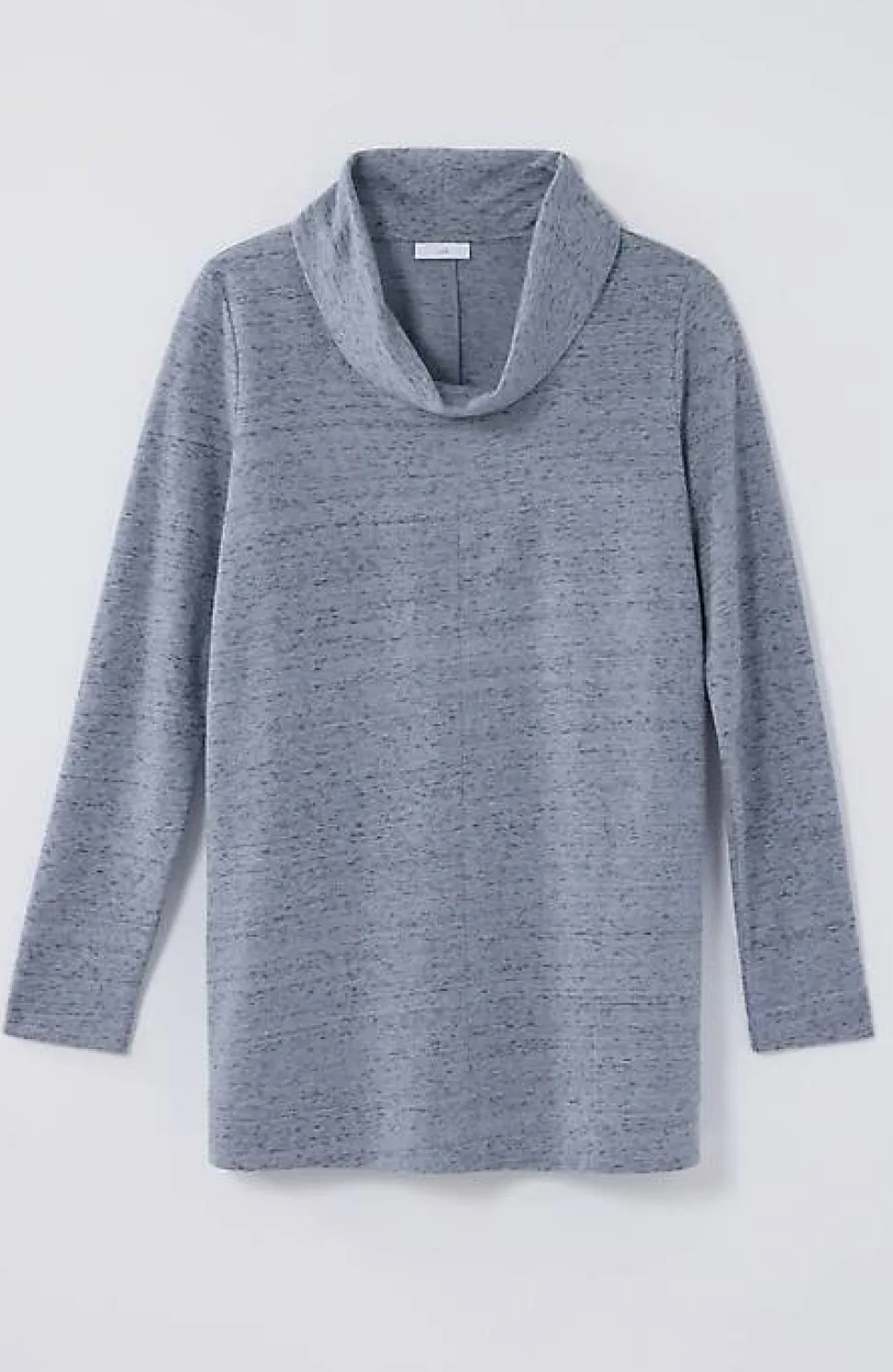 French Terry Cowl-Neck Tunic | Jjill