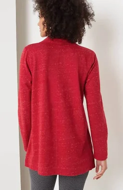 French Terry Cowl-Neck Tunic | Jjill