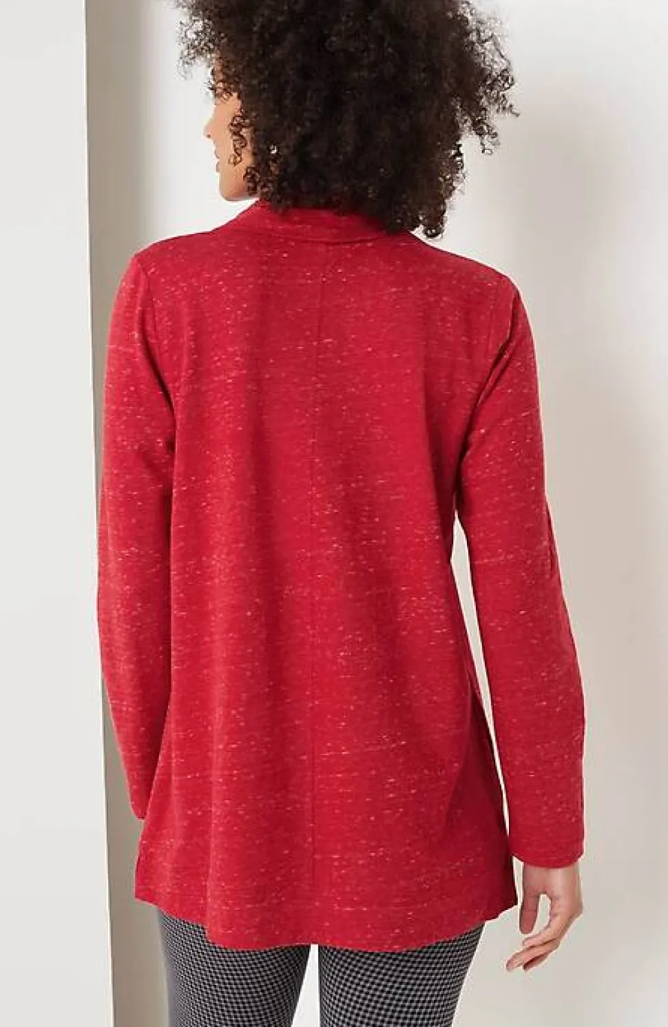 French Terry Cowl-Neck Tunic | Jjill