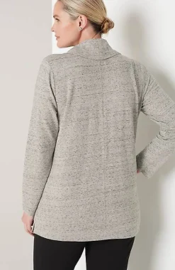 French Terry Cowl-Neck Tunic | Jjill