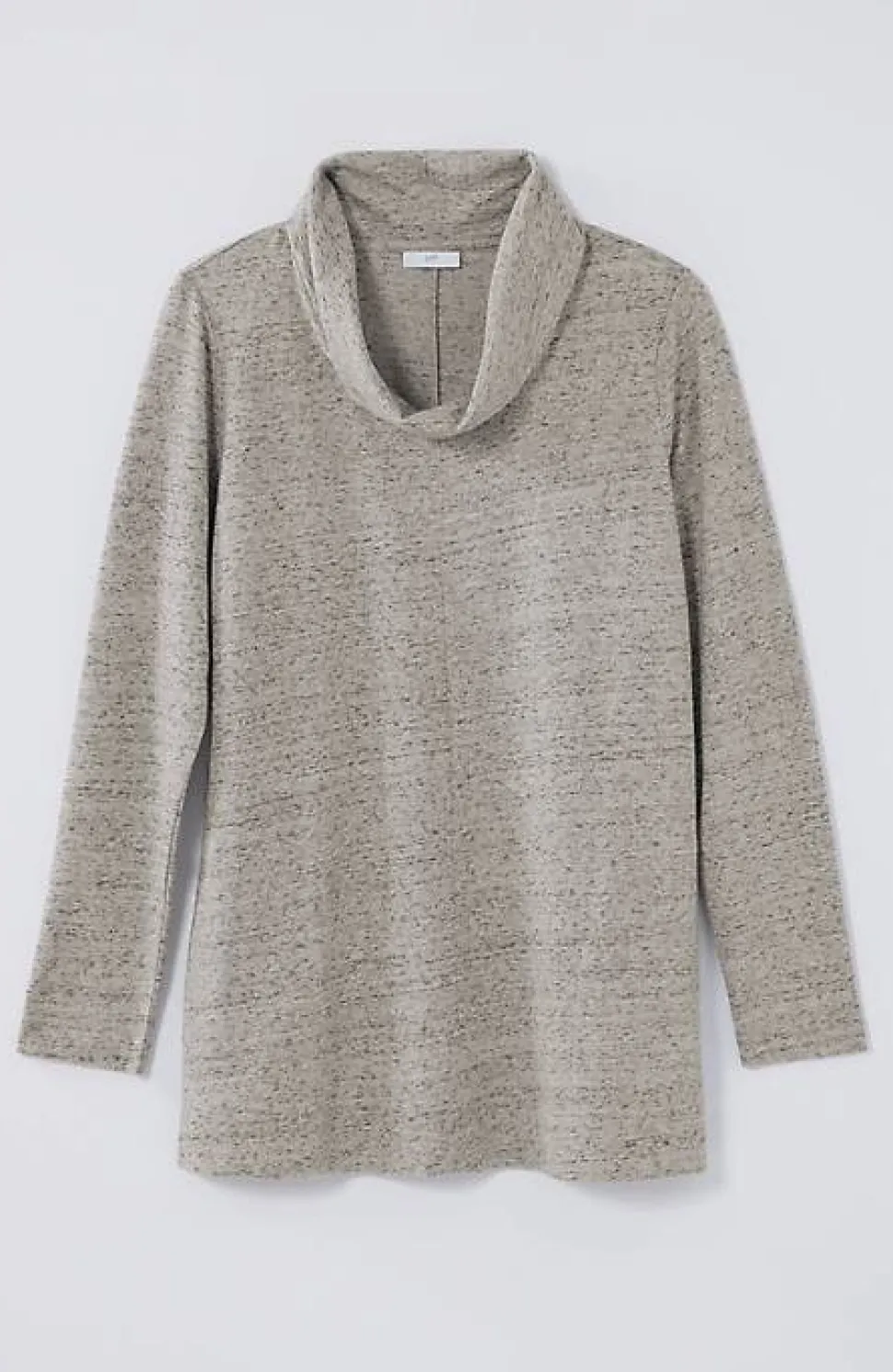 French Terry Cowl-Neck Tunic | Jjill