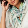 Garden-Scene Square Scarf | Jjill